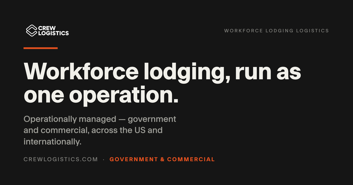 Capability Statement · Crew Logistics